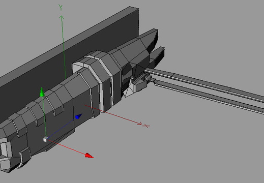 Homeworld Inspired ship Model WIP by Kleiner Traum