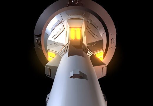 Kadeshi Needleship Engine by The5thElephant