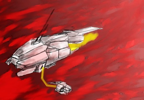 Kadeshi Support Frigate by Hiroshi Tea