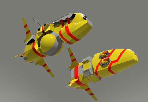 Taiidani Assault corvette 2 by Ammon Ra