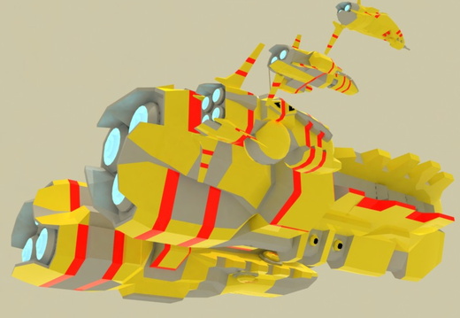 Taiidani Torpedo Frigate 2 by Ammon Ra