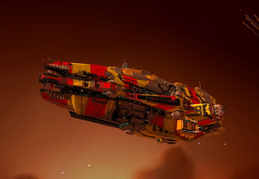 Vagyr Al Mou Akar Battlecruiser by A7k