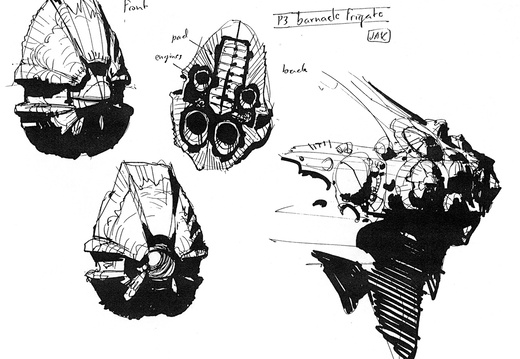 AK P3 barnacle frigate