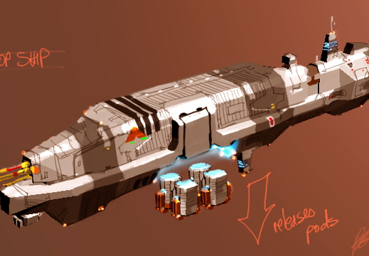 RC V Infltrator frigate
