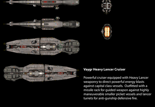 Vaygr Heavy Lancer Cruiser
