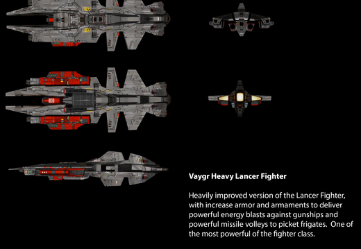 Vaygr Heavy Lancer Fighter
