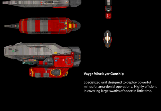 Vaygr Minelayer Gunship