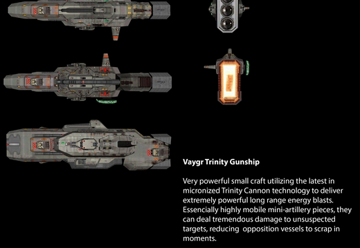 Vaygr Trinity Gunship