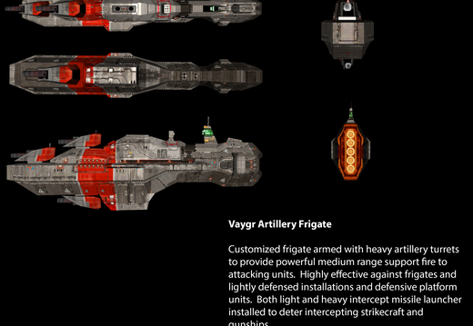 Vaygr Artillery Frigate