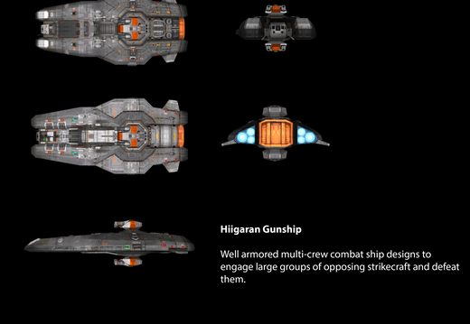 Hiigaran Gunship