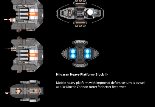 Hiigaran Heavy Platform (Block II)