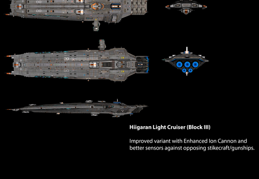 Hiigaran Light Cruiser (Block III)