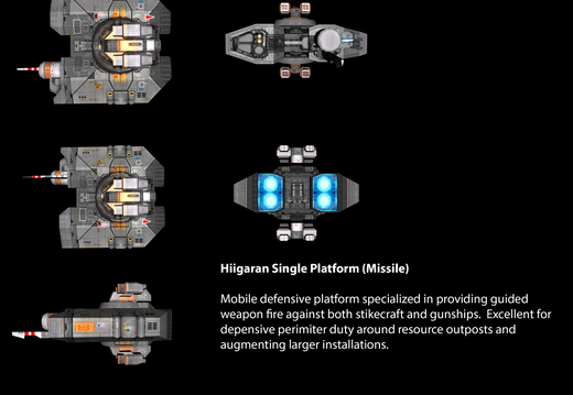 Hiigaran Single Platform (Missile)