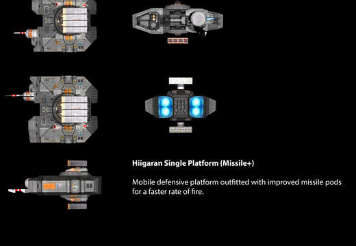 Hiigaran Single Platform (Missile+)