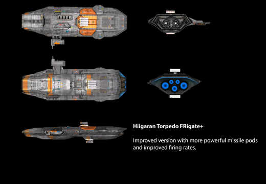 Hiigaran Torpedo Frigate+