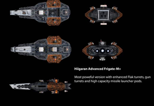 Higaran Advanced Frigate-M+