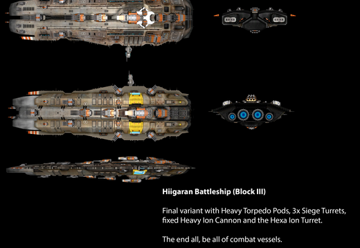 Hiigaran Battleship (Block III)