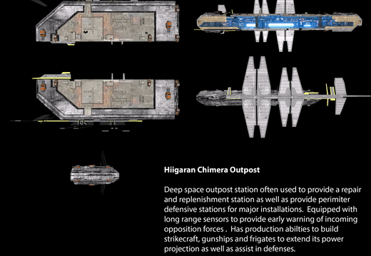 Hiigaran Chimera Outpost