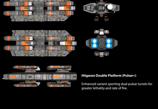 Hiigaran Double Platform (Pulsar+)