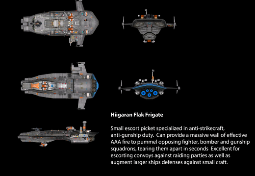 Hiigaran Flak Frigate