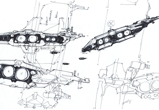 Concept rough flag rear